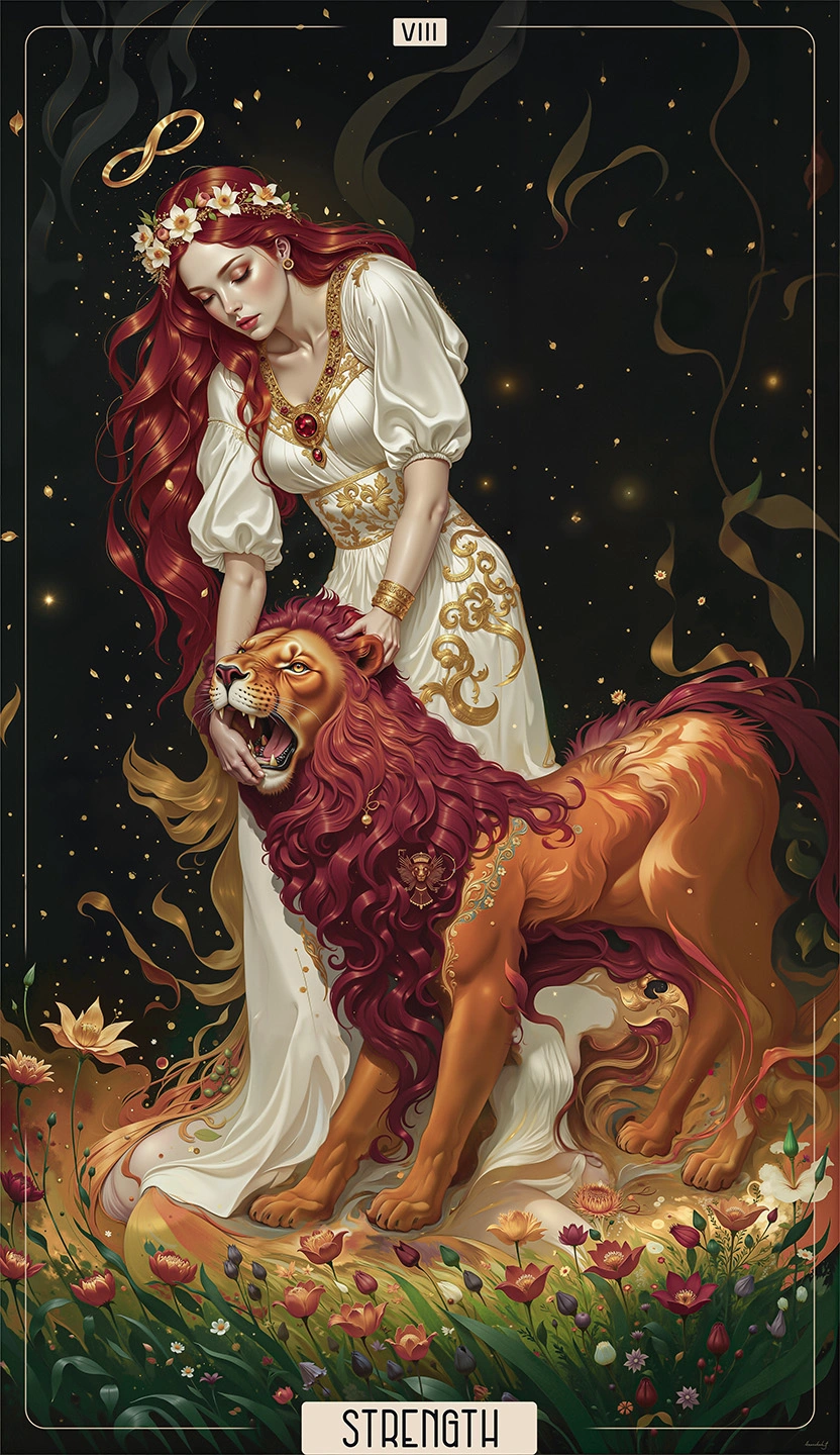VIII - STRENGTH | Major Arcana Tarot Card Meaning